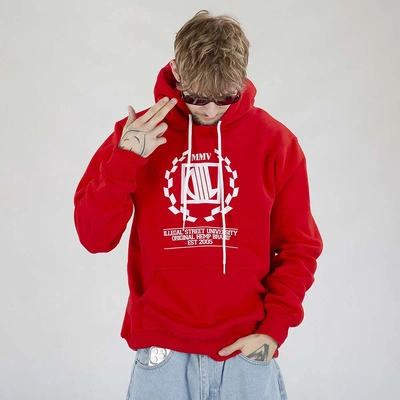 Bluza Diil Hoodie Laur czerwona