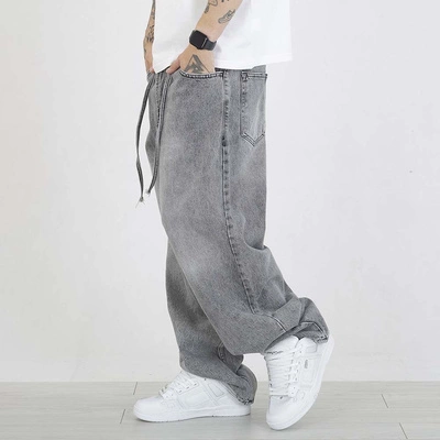 Spodnie Baggy I8 Denim BAG87 szare