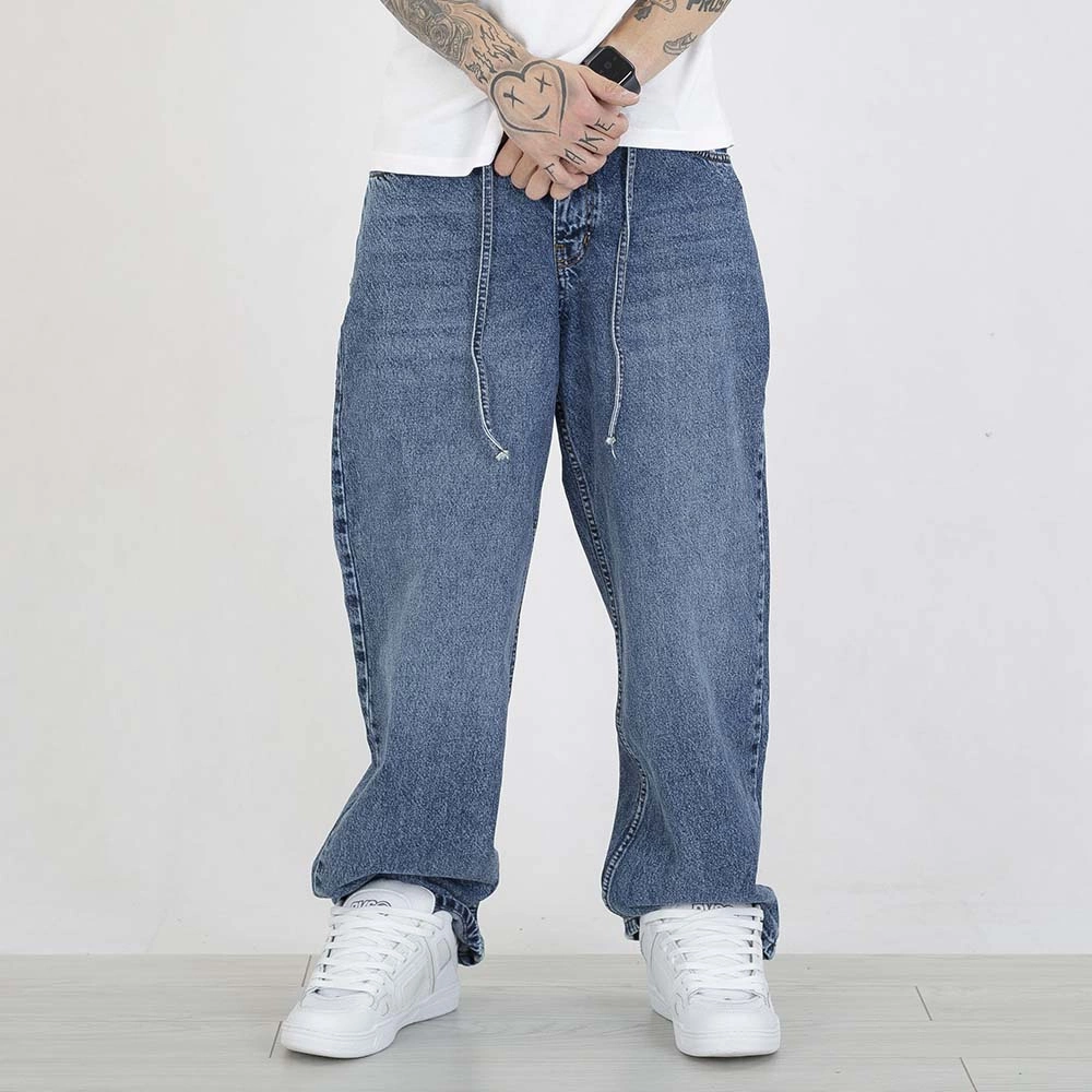 Spodnie Baggy I8 Denim BAG80 niebieskie