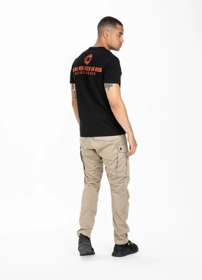 Koszulka Pit Bull Middle Weight 190 Orange Dog czarna