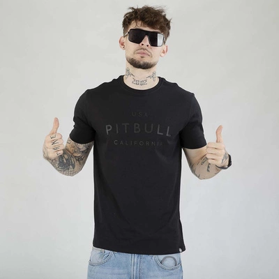 Koszulka Pit Bull Slim Fit USA Cal czarna