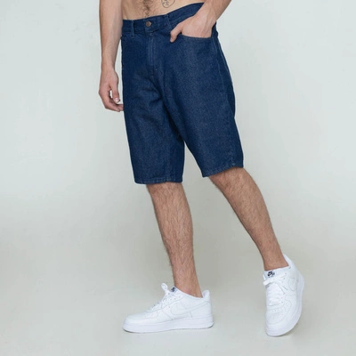 Szorty jeans El Polako elpo ball front ciemne spranie