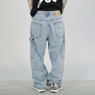 Spodnie Mass Jeans Extra Baggy Fit Prospect jasny niebieski