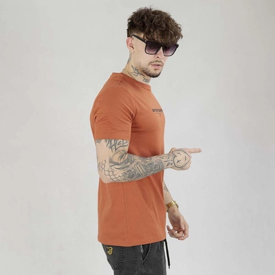 Koszulka 4F Regular M1156 pomarańczowa