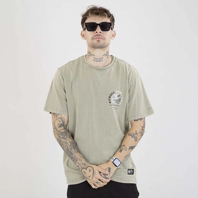 Koszulka Pit Bull Planet Surf szarozielona