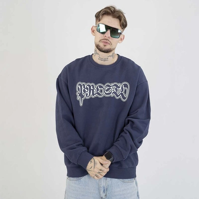 Bluza Prosto Crewneck Graffiti sprana granatowa
