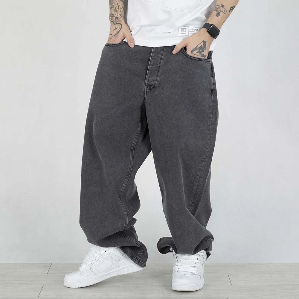 Spodnie Jeansowe Homeboy X-Tra Monster Denim washed grey