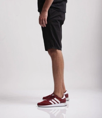 Biuro Ochrony Rapu CLASSIC BORCREW Szorty jeans Czarny