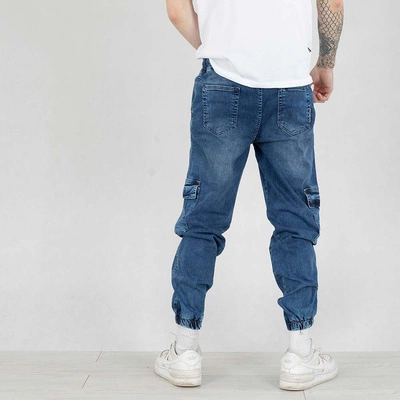 Spodnie Jogger Grube Lolo Roger niebieskie