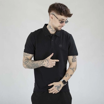 Koszulka Polo Pit Bull Regular Pique czarna