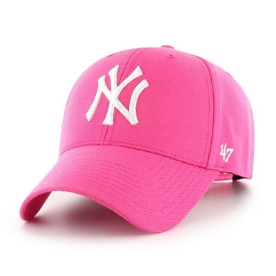 Czapka 47 Brand MVP Snapback MLB New York Yankees magneta