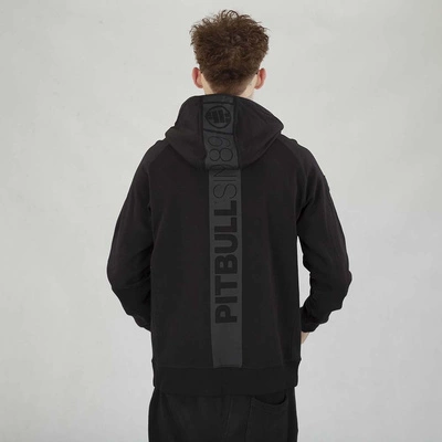 Bluza Pit Bull Hoodie Zip Hermes czarna
