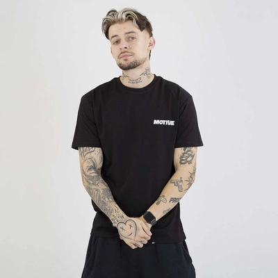 Koszulka Motive Yourself Back White Logo czarna