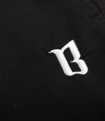 Biuro Ochrony Rapu CLASSIC BORCREW Szorty jeans Czarny