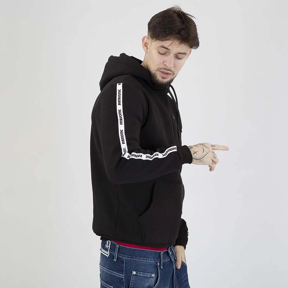 Bluza Patriotic Hoodie CLS App Tape czarna