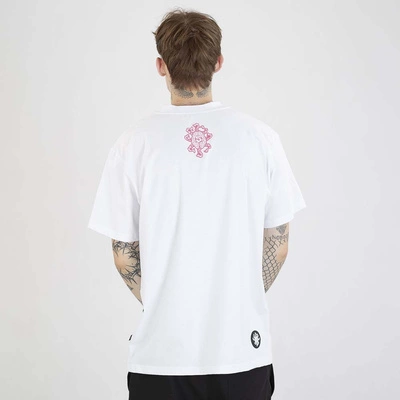 Koszulka Brain Dead Familia Shark biała