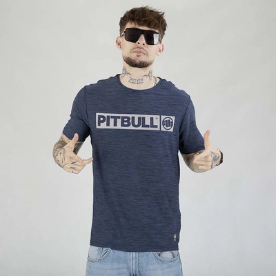 Koszulka Pit Bull Casual Hilltop granatowa melanż