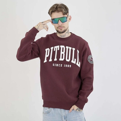 Bluza Pit Bull Crewneck Norton bordowa