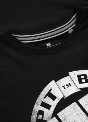 Koszulka Pit Bull Steel Logo czarna