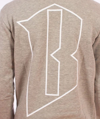 Biuro Ochrony Rapu-New Borcrew Bluza Szara