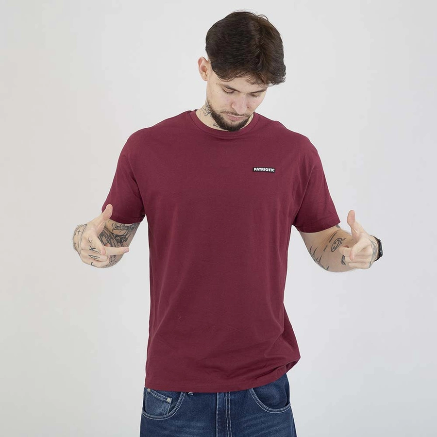 Koszulka Patriotic Futura Mini Slice bordowa