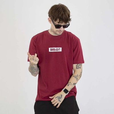 Koszulka Diil Kastet bordowa