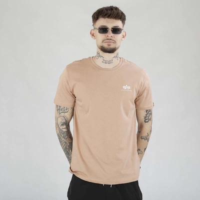 Koszulka Alpha Industries Basic Small Logo 188505 łososiowa