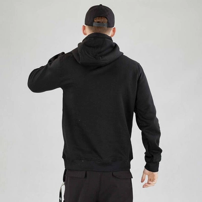 Bluza Grube Lolo hoodie Pasek czarno pomarańczowa