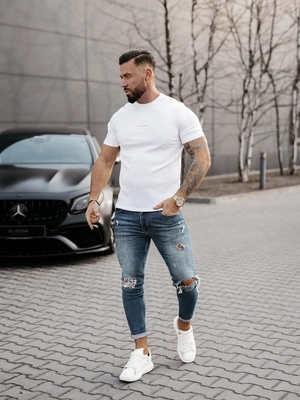 Koszulka Olavoga Levy ecru