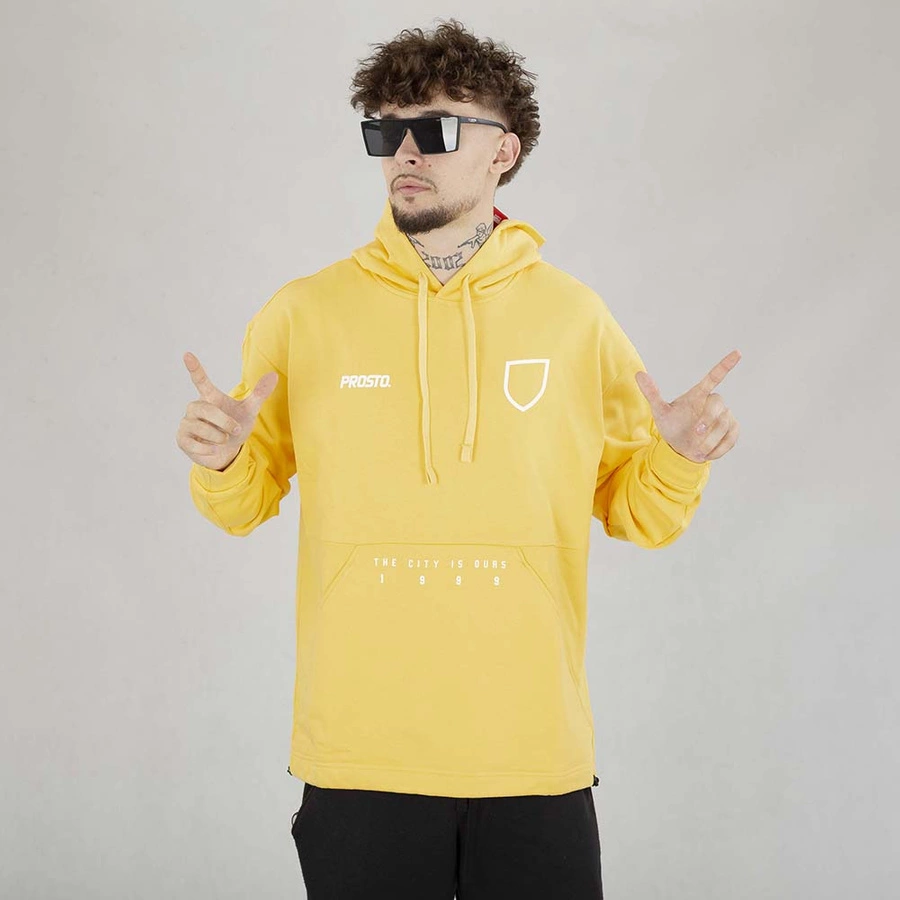 Bluza Hoodie Prosto Article żółta