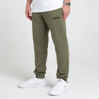 Spodnie Dresowe Slim El Polako Mini Khaki