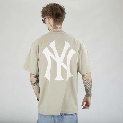 T-shirt 47 Brand MLB New York Yankees Sandstone Postered piaskowy