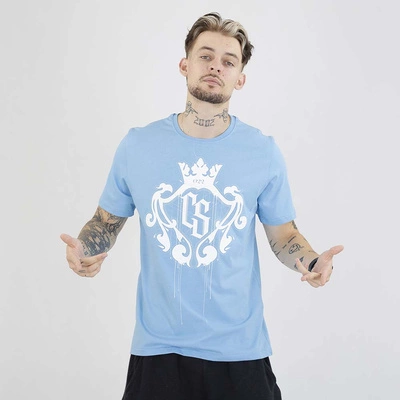 Koszulka Ciemna Strefa Herb jasno niebieska