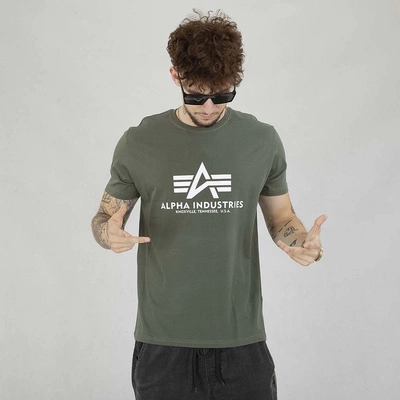 Koszulka Alpha Industries Basic 100501 oliwkowa