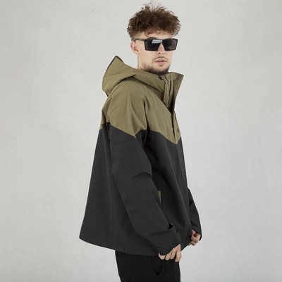 Kurtka Fila Trencin FAM0196 czarno oliwkowa