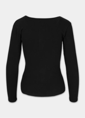 Long damski Pit Bull Rib czarny