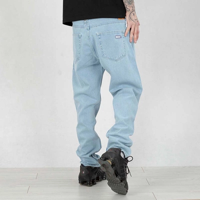 Spodnie Mass Jeans Baggy Fit Box light blue