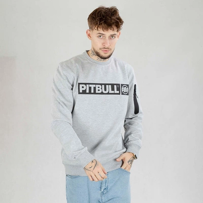 Bluza Pit Bull Crewneck Beyer szara