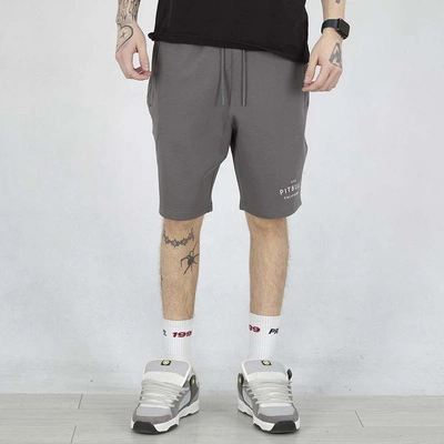 Krótkie spodenki Pit Bull Sampson grafitowe