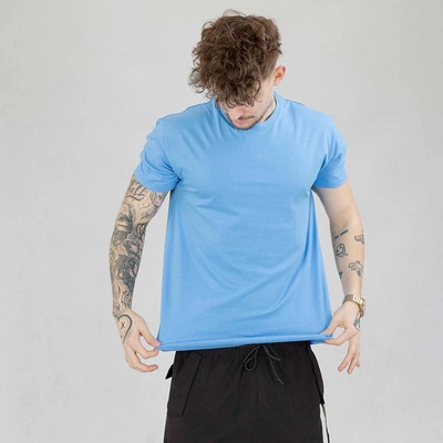 Koszulka Niemaloga Slim 150 Smooth błękitna