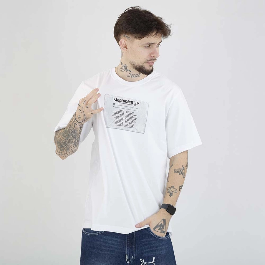 Koszulka Stoprocent Brandtab biała