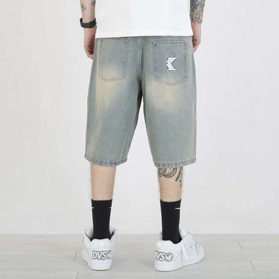 Spodenki Karl Kani OG Denim 60100001 niebieskie