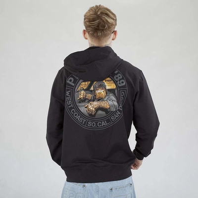 Bluza Pit Bull Hoodie Zip Driving czarna