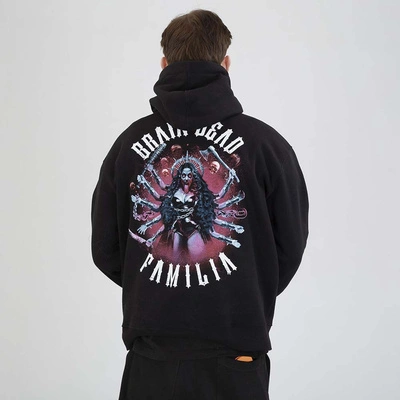 Bluza Brain Dead Familia Hoodie Kali czarna