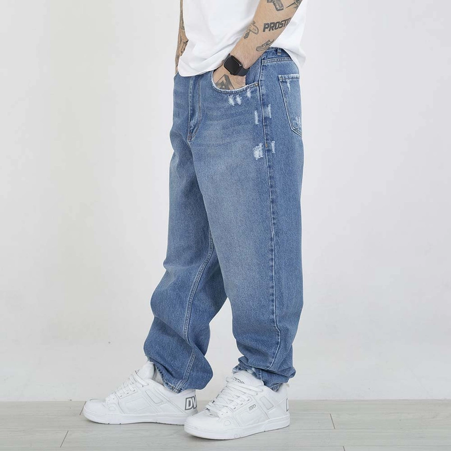 Spodnie Baggy I8 Denim BAG99 niebieskie