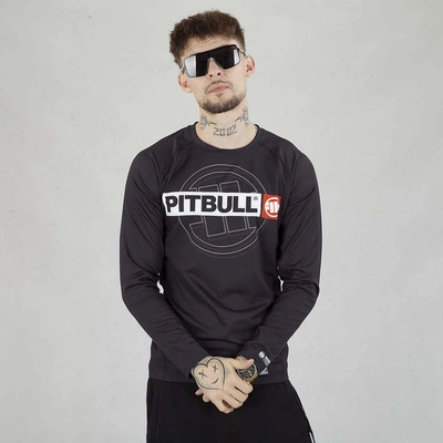 Long Pit Bull Rashguard Hilltop Sports czarny