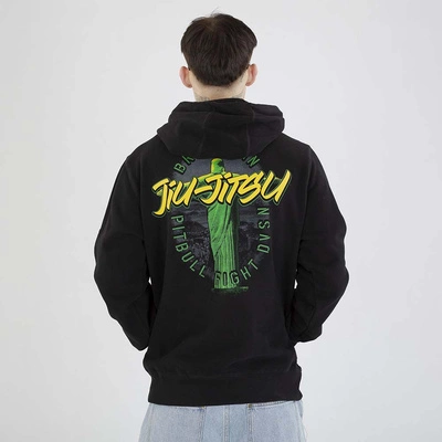 Bluza Pit Bull Hoodie BJJ Fight Dvso czarna