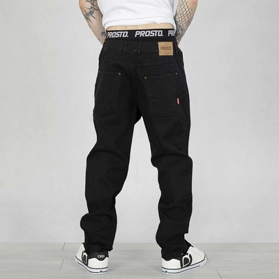 Spodnie Baggy Prosto Oyeah black jeans