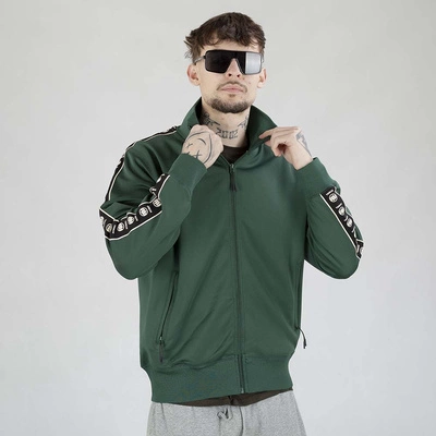 Bluza Pit Bull Crewneck Zip Powers głęboka zieleń
