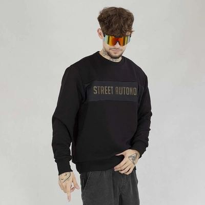 Bluza Street Autonomy Crewneck Com czarna
